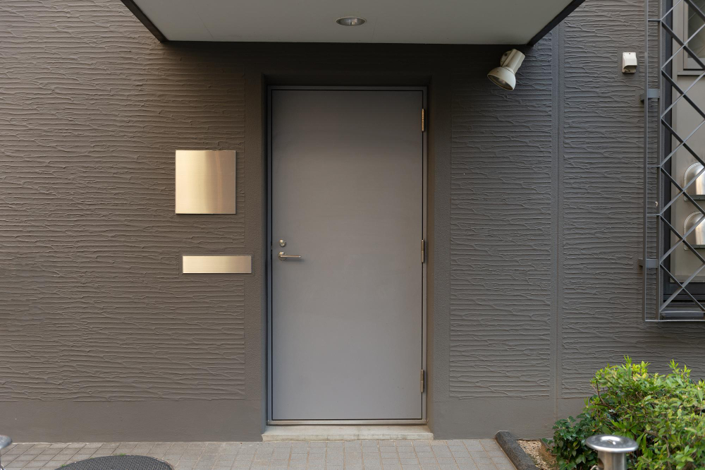 Kansas City Solid Steel Front Door